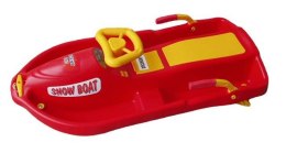 Ślizg plastikowy z kierownicą i hamulcami -SNOW BOAT