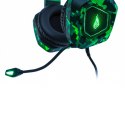 Surefire Skirmish, słuchawki z mikrofonem, regulacja głośności, zielona, 2.0 (Stereo), 2x 3.5 mm jack + USB