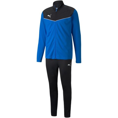 Dres męski Puma individualRISE Tracksuit niebiesko-czarny 657534 06