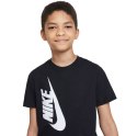 Koszulka dla dzieci Nike Nsw Tee Amplify Fa21 czarna DJ6612 010