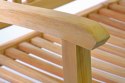 3 osobowa DIVERO ławka ogrodowa z drewna tekowego 180 cm