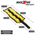 MAXXIVA Mankiety obciążające, 2 x 0,5 kg, żółte