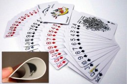 Karty pokera 100% plastik - zestaw 2 sztuk talii