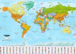 Mapa świata XXL - plakat