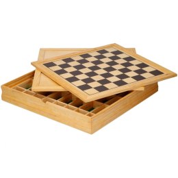 Zestaw Szachy Warcaby Chińczyk Backgammon 5W1