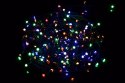 Świąteczny łańcuch świetlny - 100 żarówek MAXI - kolorowy -