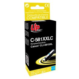 UPrint kompatybilny ink / tusz z CLI-581C XXL, cyan, 11,7ml, C-581XXLC, very high capacity, dla Canon PIXMA TR7550, TR8550, TS61