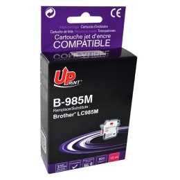 UPrint kompatybilny ink / tusz z LC-985M, magenta, 12ml, B-985M, dla Brother DCP-J315W