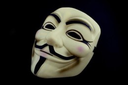 Anonimowa maska ​​V jako Vendetta
