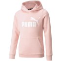 Bluza dla dzieci Puma ESS Logo Hoodie FL różowa 587031 36