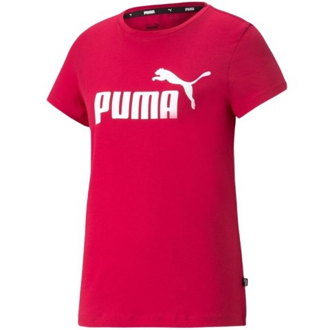 Koszulka damska Puma ESS Logo Tee czerwona 586775 33