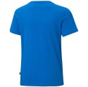 Koszulka dla dzieci Puma ESS+ 2 Col Logo Tee niebieska 586985 63