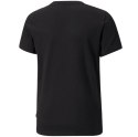 Koszulka dla dzieci Puma Power Logo Tee czarna 589302 51