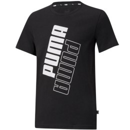 Koszulka dla dzieci Puma Power Logo czarna 589302 01