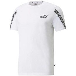 Koszulka męska Puma Power Tape Tee biała 589391 02