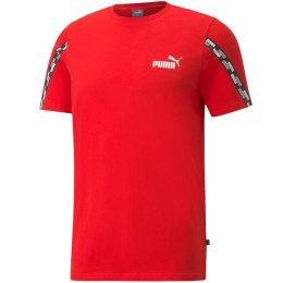 Koszulka męska Puma Power Tape Tee czerwona 589391 11