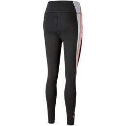 Legginsy damskie Puma Evostripe High Waist 7/8 czarno-różowe 589158 01