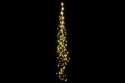 Świąteczne dekoracje świetlne - druty, 200 LED, ciepła biel