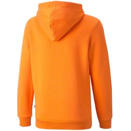 Bluza dla dzieci Puma ESS+ 2 Col Big Logo Hoodie pomarańczowa 586987 29