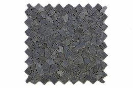 Mozaika kamienna z andezytu Garth na siatce ciemno szara 1 m2