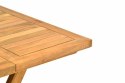 Składany stolik ogrodowy drewniany 50 cm