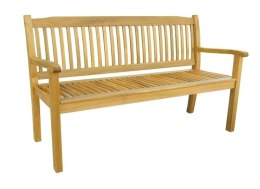 Drewniana ławka ogrodowa VANESSA - 150 cm