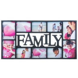 Ramka Family XXL na 10 zdjęć - czarna