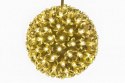 Świąteczna dekoracja - LED świetlna kula, ciepła biel
