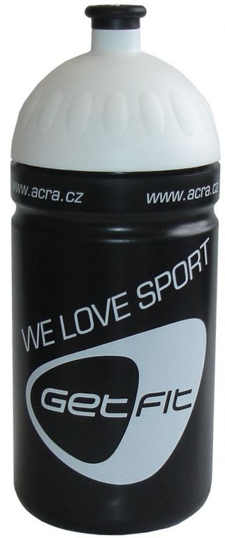 Butelka sportowa 0,5 L czarna