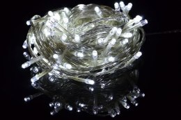 Świąteczny LED łańcuch - 105 cm, 10 diod LED, zimna biel