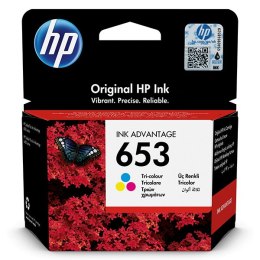 HP oryginalny ink / tusz 3YM74AE#302, Tri-colour, blistr, 200s, HP 653, HP DeskJet IA 6000, IA PLUS 6400