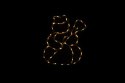 Świąteczna dekoracja LED w oknie - Bałwan - 40 cm