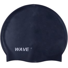 Czepek pływacki silikonowy Stiga Wave granatowy