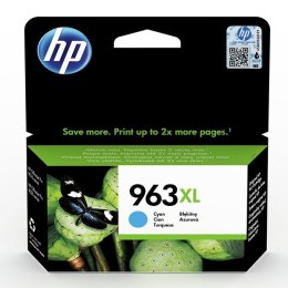 HP oryginalny ink / tusz 3JA27AE#301, HP 963XL, cyan, blistr, 1600s, 22.92ml, high capacity, HP Officejet Pro 9012, 9014, 9015, 