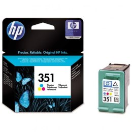 HP oryginalny ink / tusz CB337EE, HP 351, color, blistr, 3,5ml, HP Officejet J5780, J5785
