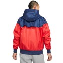 Kurtka męska Nike Sportswear Windrunner Jacket czerwono-granatowa DA0001 657