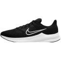 Buty męskie Nike Downshifter 11 czarno-białe CW3411 006