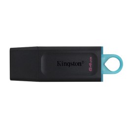 Kingston USB flash disk, USB 3.0 (3.2 Gen 1), 64GB, DataTraveler Exodia, czarny, DTX/64GB, USB A, z osłoną