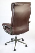 Krzesło biurowe Georgia - brązowe