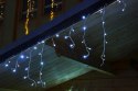 Świąteczny świetlny deszcz - 2,7 m, 72 LED, ciepła biel