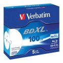 Verbatim BD-R XL, Hard Coat, jewel box, 43789, 4x, 1 szt., do archiwizacji danych