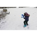 Śnieżkomat ballmaker snowball do robienia kulek śnieżnych podwójny niebieski
