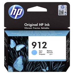 HP oryginalny ink / tusz 3YL77AE#301, HP 912, cyan, blistr, 315s, high capacity, HP Officejet 8012, 8013, 8014, 8015 OJ Pro 8020