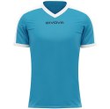 Koszulka Givova Revolution Interlock błękitno-biała MAC04 0503