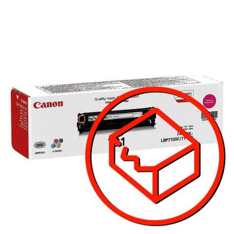 Canon oryginalny toner CRG731, magenta, 1500s, 6270B002, uszkodzone opakowanie typ B, Canon LBP-7100Cn, 7110Cw, MF 8280Cw, O