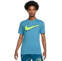 Koszulka męska Nike NK Dri-Fit Tee SC Logo niebieska DD6812 469