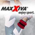 MAXXIVA Mankiety obciążające 2 x 1,5 kg, czerwone