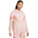 Bluza damska Nike Nsw Air Flecee GX Hoodie różowa DD5417 601