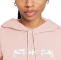 Bluza damska Nike Nsw Air Flecee GX Hoodie różowa DD5417 601