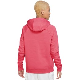 Bluza damska Nike Nsw Essentials Flecee Po Hoodie ciemnoróżowa BV4124 622